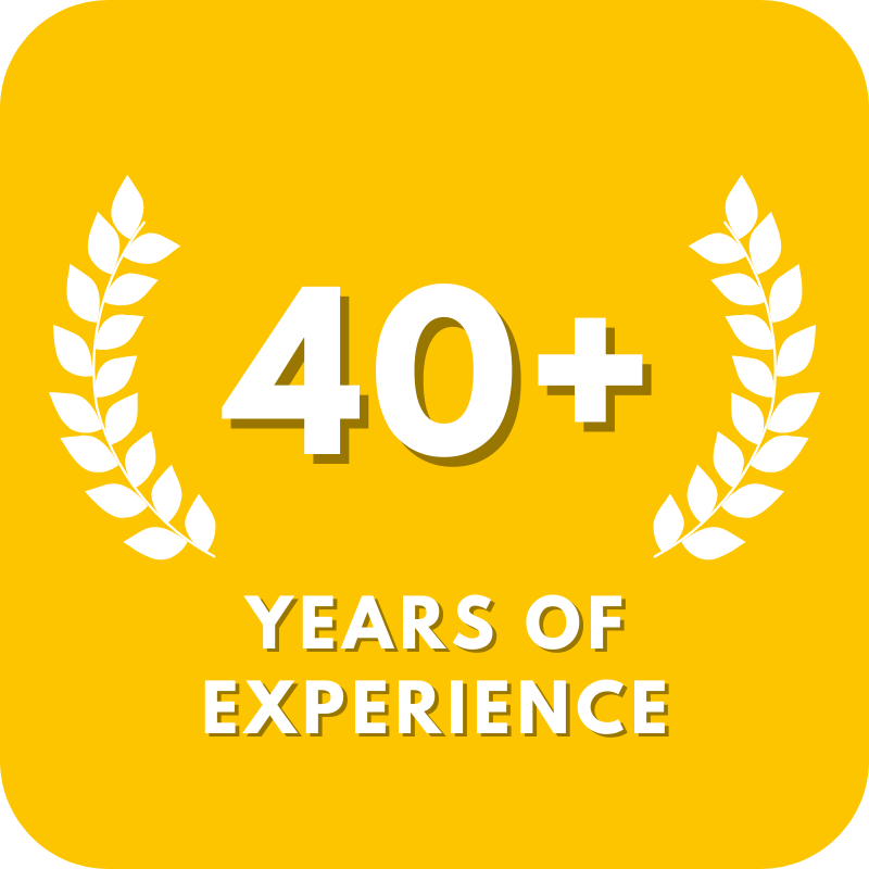 award given for having the business around for over 40 years